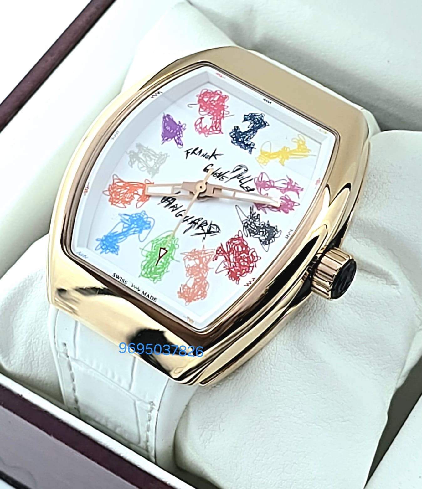 First Copy Franck Muller Vanguard Crazy Hours Hom Nguyen Watches