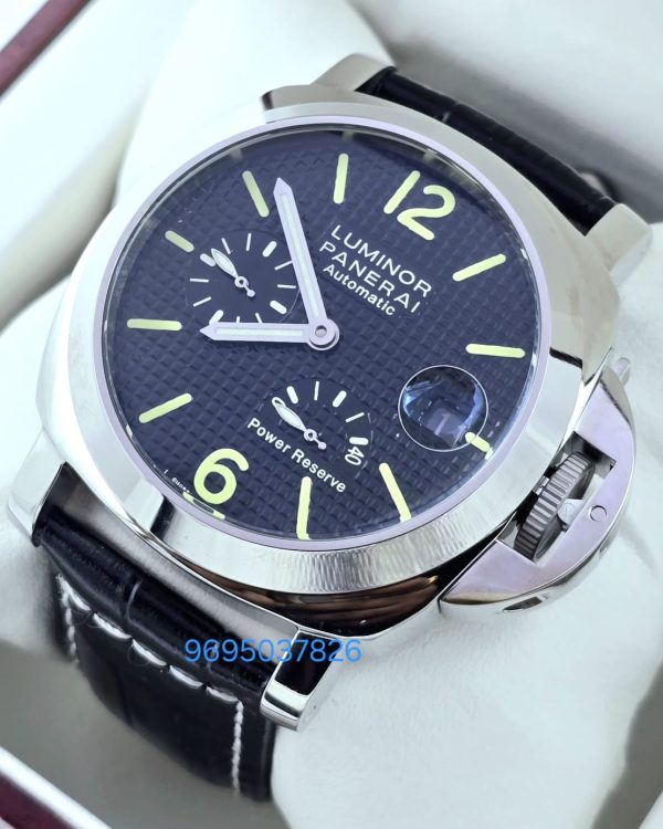 Panerai Power Reserve Leather Strap Swiss Automatic Watch