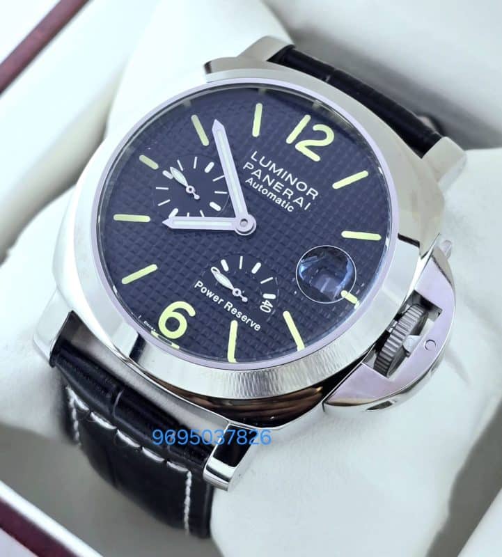 Panerai Power Reserve Leather Strap Swiss Automatic Watch