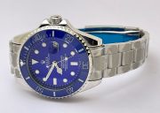 Rolex Submariner Blue Dial Steel Bracelet Swiss Automatic Watch - Image 6