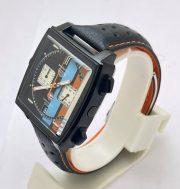 Tag Heuer Monaco Gulf Special Edition Full Black Watch - Image 4