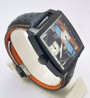 Tag Heuer Monaco Gulf Special Edition Full Black Watch - Image 5