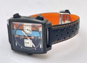 Tag Heuer Monaco Gulf Special Edition Full Black Watch - Image 6
