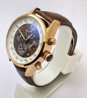 Tag Heuer Mikrograph Rose Gold Watch - Image 4