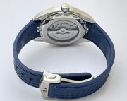 OMEGA SEAMASTER AQUA TERRA GREY BLUE RUBBER STRAP LIMITED EDITION SWISS AUTOMATIC WATCH - Image 7