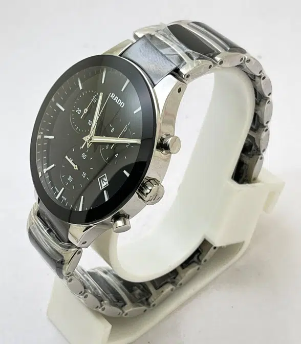 Rado Centrix Jublie Ceramic Chronometer Steel Mens Watch - Image 4