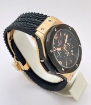 Hublot Big Bang Ceramic Bezel Rose Gold Watch - Image 5