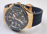 Hublot Big Bang Ceramic Bezel Rose Gold ETA 7750 Valjoux Movement Automatic Watch - Image 6