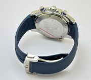 Omega Seamaster Diver 34th America Cup Chronograph Blue Rubber Strap Watch - Image 7