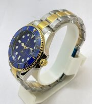 Rolex Submariner Blue Dual Tone Swiss Automatic Watch - Image 4