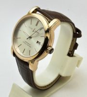 Ulysse Nardin Classico White Rose Gold Leather Strap Swiss Automatic Watch - Image 4