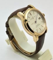 Ulysse Nardin Classico White Rose Gold Leather Strap Swiss Automatic Watch - Image 5