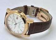 Ulysse Nardin Classico White Rose Gold Leather Strap Swiss Automatic Watch - Image 6