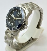 Longines Hydroconquest Blue Swiss Automatic Watch - Image 5