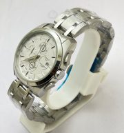 Tissot Couturier White Steel Bracelet Watch - Image 4