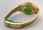 Rolex Submariner Green Full Gold Swiss Automatic Watch - Image 6