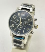 Mont Blanc Time Walker Dual Tone Black Dial Watch - Image 3