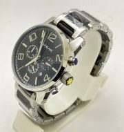 Mont Blanc Time Walker Dual Tone Black Dial Watch - Image 4