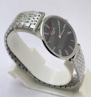 Longines Elegance La Grande Black Steel Watch - Image 5