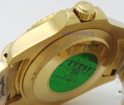 Rolex Submariner Black Dial Gold Bracelet Swiss Automatic Watch - Image 8