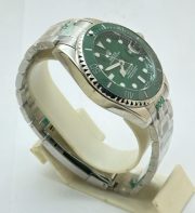 Rolex Submariner HULK Edition Green Dial Steel Bracelet Swiss Automatic Watch - Image 6