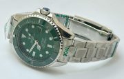 Rolex Submariner HULK Edition Green Dial Steel Bracelet Swiss Automatic Watch - Image 7