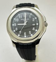 Patek Philippe Aquanaut Black Rubber Strap Watch - Image 3