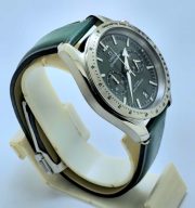 Omega Speedmaster 57 Co-Axial Master Chronometer Chronograph Green Watch - Image 5