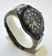 Rolex Submariner Full Black Swiss Automatic Watch - Image 5