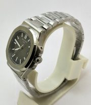Patek Philippe Nautilus Steel Grey Swiss Automatic Watch - Image 4