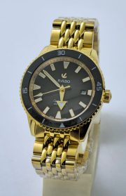 Rado Captain Cook Black Golden Swiss Automatic Watch - Image 3