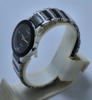 Rado Jublie DaiStar Ladies Black Dial Steel Quartz Watch - Image 4
