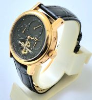 Breguet Grande Complication GMT Tourbillon Black Swiss ETA Automatic Watch - Image 4