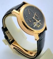 Breguet Grande Complication GMT Tourbillon Black Swiss ETA Automatic Watch - Image 5