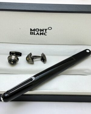 Mont Blanc Rollerball Pen Cufflink Combo - 3