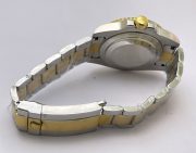 Rolex Submariner Green Dial Dual Tone Swiss Automatic Watch - Image 7