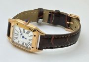 Cartier Santos Dumont Small Leather Strap Ladies Watch - Image 6