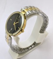 Rado Black Dial Dual Tone Bracelet Watch - Image 4