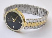 Rado Black Dial Dual Tone Bracelet Watch - Image 6