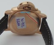 Panerai Radiomir Firenze Rose Gold Leather Strap Ladies Watch - Image 8
