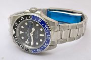 Rolex GMT Master ii BATMAN Oyster Bracelet Swiss ETA 7750 Valjoux Movement Watch - Image 6