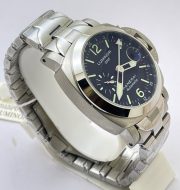Panerai GMT Steel Swiss Automatic Watch - Image 5