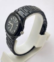 Patek Philippe Nautilus Full Black Ladies Watch - Image 4