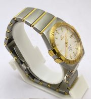 Omega Constellation Double Eagle Gold Bezel SWISS ETA 2250 Valjoux Automatic Watch - Image 5