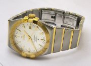 Omega Constellation Double Eagle Gold Bezel SWISS ETA 2250 Valjoux Automatic Watch - Image 6
