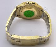 Rolex GMT Master ii White & Blue Ruby Bezel Golden Swiss ETA 3285 Valjoux Automatic Movement Watch - Image 8