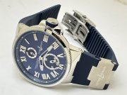 Ulysse Nardin Maxi Marine Steel Blue Rubber Strap Swiss Automatic Watch - Image 6