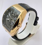 Franck Muller Yachting Anchor Rose Gold Black Strap Swiss Automatic Watch - Image 4