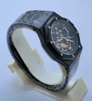 Audemars Piguet Royal Oak Full Black Skeleton Swiss Automatic Watch - Image 5