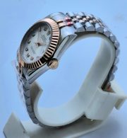 Rolex Datejust Diamond Marker Swiss Automatic Ladies Watch - Image 4